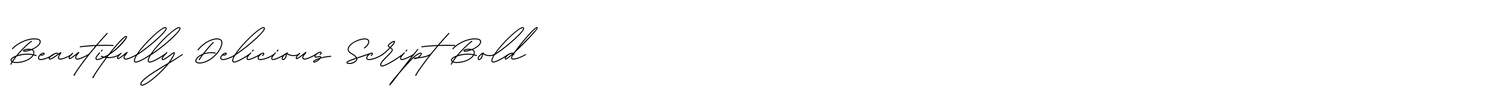 Beautifully Delicious Font | Webfont & Desktop | MyFonts